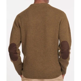 Barbour Lamswol Sweater | Willow Green
