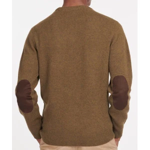 Barbour Lamswol Sweater | Willow Green