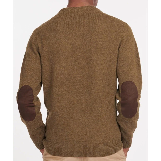 Barbour Lamswol Sweater | Willow Green | www.pietkoopmans.nl