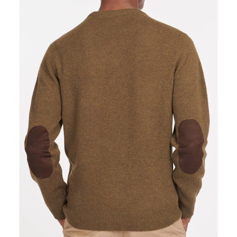 Barbour Lamswol Sweater | Willow Green | www.pietkoopmans.nl