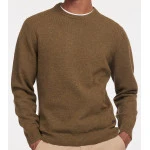 Barbour Lamswol Sweater | Willow Green | www.pietkoopmans.nl