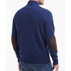 Barbour Lamswol Troye Trui | Koningsblauw
