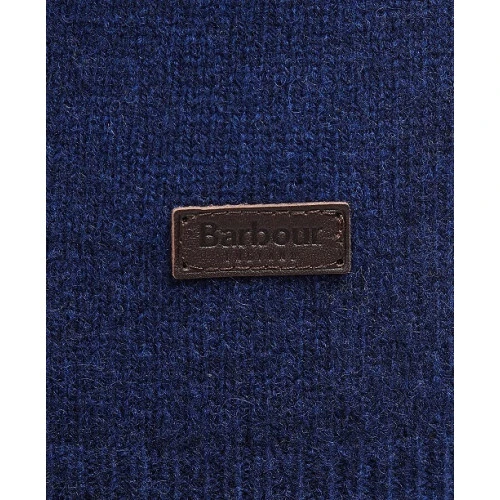 Barbour Lamswol Troye Trui | Koningsblauw | www.pietkoopmans.nl