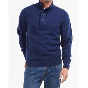 Barbour Lamswol Troye Trui | Koningsblauw