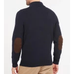 Barbour Lamswol Troye Trui | Navy | www.pietkoopmans.nl