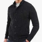 Barbour Tisbury Wollen Vest | Zwart | www.pietkoopmans.nl