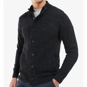 Barbour Tisbury Wollen Vest | Zwart