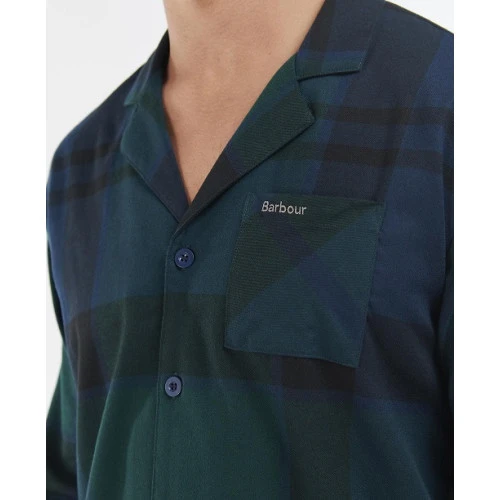 Barbour Flanel Pyjama | Laith Marine | www.pietkoopmans.nl