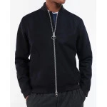 Barbour Oben Wollen Jack | Navy | www.pietkoopmans.nl