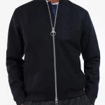 Barbour Oben Wollen Jack | Navy | www.pietkoopmans.nl