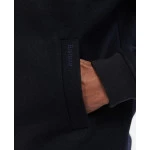 Barbour Oben Wollen Jack | Navy | www.pietkoopmans.nl