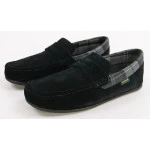 Barbour Luxe Pantoffel | Suede Zwart | www.pietkoopmans.nl