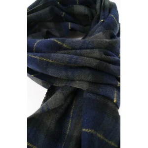 Barbour Tattersal Lamswol Sjaal | Groen