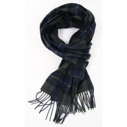 Barbour Tattersal Lamswol Sjaal | Groen