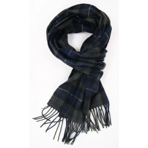 Barbour Tattersal Lamswol Sjaal | Groen
