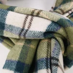 Barbour Lamswol Sjaal | Groen | www.pietkoopmans.nl