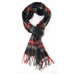 Barbour Wol Cashmere Shawl | Rood Geruit | www.pietkoopmans.nl