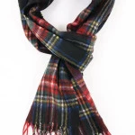 Barbour Wol Cashmere Shawl | Rood Geruit | www.pietkoopmans.nl