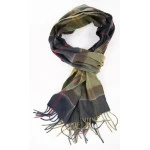 Barbour Cashmere Shawl | Olijf | www.pietkoopmans.nl