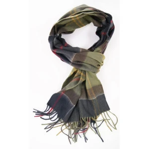 Barbour Cashmere Shawl | Olijf