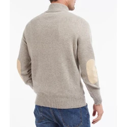 Barbour Lamswol Troye Trui | Beige