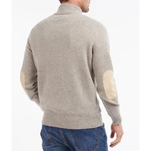 Barbour Lamswol Troye Trui | Beige