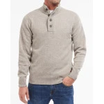 Barbour Lamswol Troye Trui | Beige | www.pietkoopmans.nl