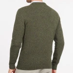 Barbour Knit Tisbury  | Groen Spikkel | www.pietkoopmans.nl