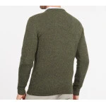 Barbour Knit Tisbury  | Groen Spikkel | www.pietkoopmans.nl
