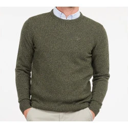 Barbour Knit Tisbury  | Groen Spikkel