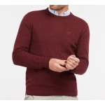 Barbour Knit Tisbury  | Bordo Spikkel | www.pietkoopmans.nl