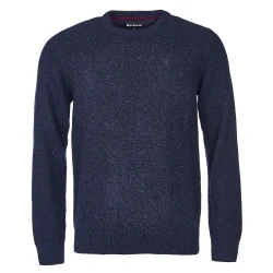 Barbour Knit Tisbury  | Navy Spikkel