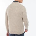 Barbour Knit Tisbury  | Beige Spikkel | www.pietkoopmans.nl