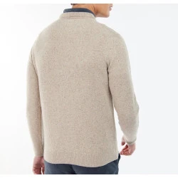 Barbour Knit Tisbury  | Beige Spikkel