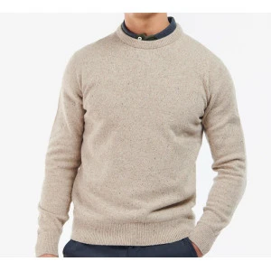 Barbour Knit Tisbury  | Beige Spikkel