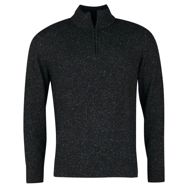 Barbour Half Zip Tisbury | Antraciet | www.pietkoopmans.nl