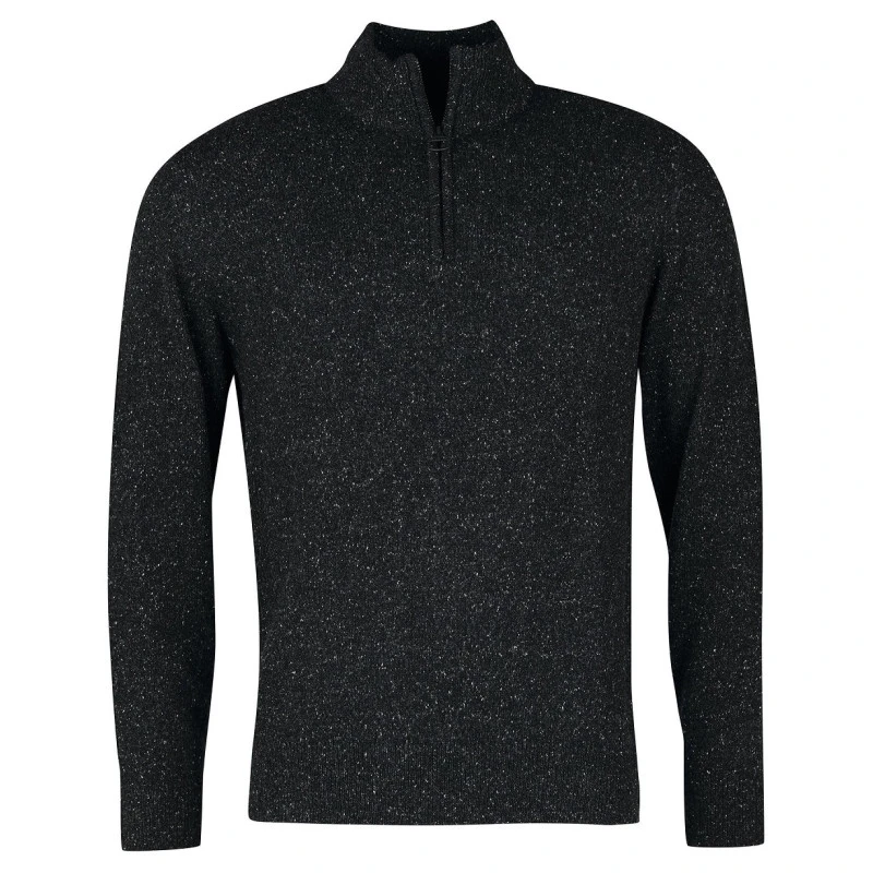Barbour Half Zip Tisbury | Antraciet | www.pietkoopmans.nl