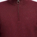 Barbour Half Zip Tisbury | Bordeaux | www.pietkoopmans.nl