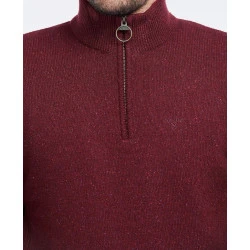 Barbour Half Zip Tisbury | Bordeaux