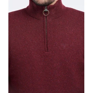 Barbour Half Zip Tisbury | Bordeaux