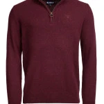 Barbour Half Zip Tisbury | Bordeaux | www.pietkoopmans.nl