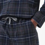 Barbour Flanel Pyjama | Black Slate Tartan | www.pietkoopmans.nl