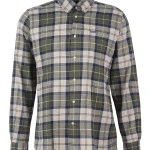 Barbour Overhemd Flanel Fortrose | Olijf | www.pietkoopmans.nl