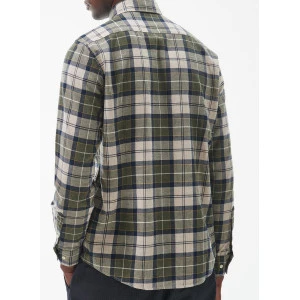 Barbour Overhemd Flanel Fortrose | Olijf