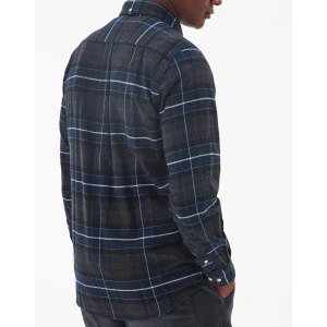 Barbour Overhemd Flanel Kyeloch| Black Slate