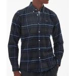 Barbour Overhemd Flanel Kyeloch| Black Slate | www.pietkoopmans.nl