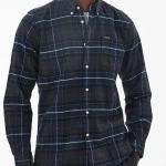 Barbour Overhemd Flanel Kyeloch| Black Slate | www.pietkoopmans.nl