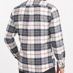 Barbour Overhemd Flanel Ronan | Ecru | www.pietkoopmans.nl