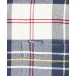 Barbour Overhemd Flanel Ronan | Ecru | www.pietkoopmans.nl