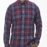 Barbour Overhemd Flanel Edgar | Port | www.pietkoopmans.nl